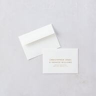 Indian Botanical Blooms Wedding Response Cards Daffodil Signature Standard
