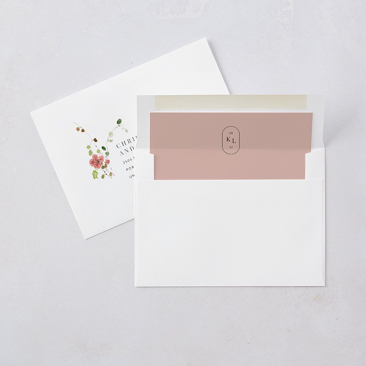 Glistening Wildflower Bridal Shower Invitations Soft Peach Signature Blank Standard