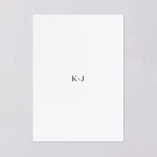 Painted Minimal Save The Date Cards Midnight Signature smooth Blank No Standard