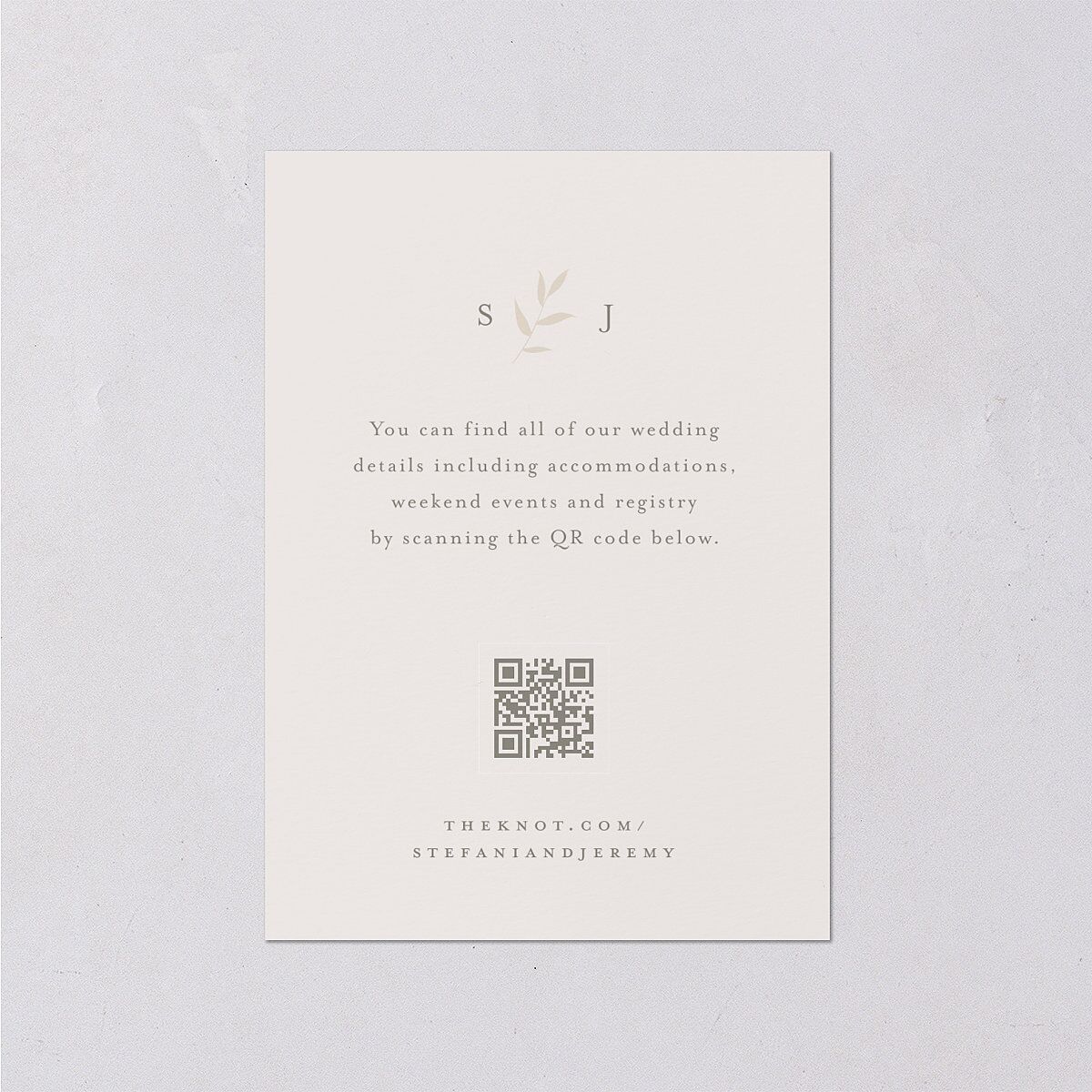 Oval Garland Foil Wedding Event Detail Cards Champagne Gold Signature Standard