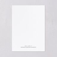Windows Save The Date Cards Gold Pure White Signature smooth Blank No Standard