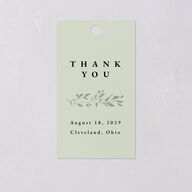 Dainty Frame Favor Gift Tags Thyme Signature