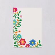 Bordados Florales Wedding Enclosure Cards Off-White Signature Standard