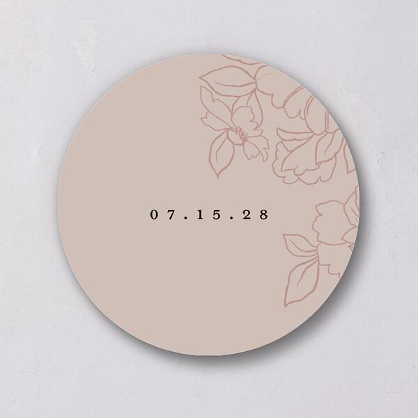 Gilded Florals Wedding Stickers Blossom Sticker