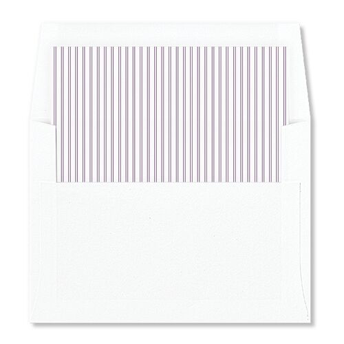 Vintage Florals Envelope Liners Mauve Standard