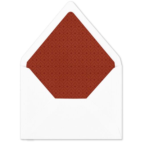 Gothic Gate Euro Envelope Liners Cinnamon Luxe