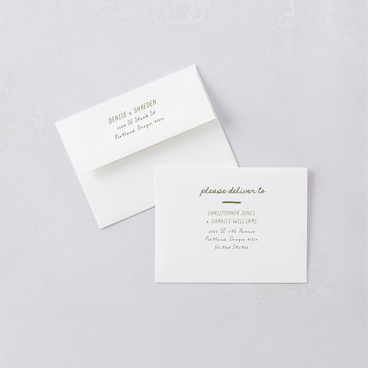 Dainty Bow Save The Date Magnets Peridot Magnet Paper