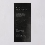 Modern Canvas Menus Midnight Signature