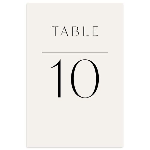 Surround Table Numbers Mist Signature