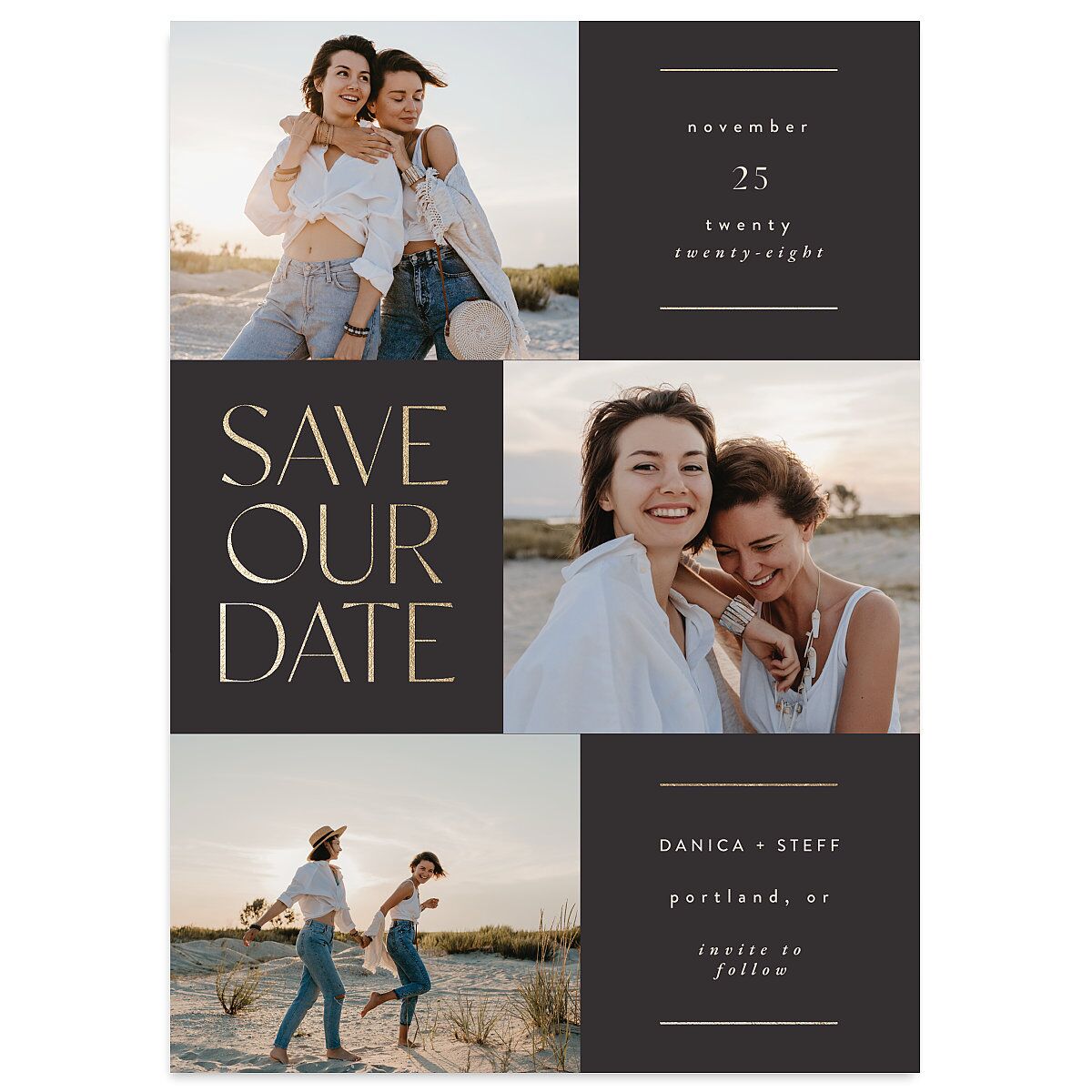 Windows Save The Date Cards