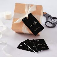 Celestial Galaxy Favor Gift Tags Midnight Signature