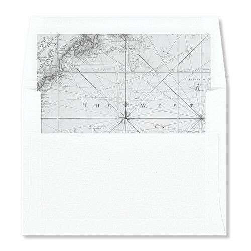 Formal Nautical Standard Envelope Liners Midnight Standard