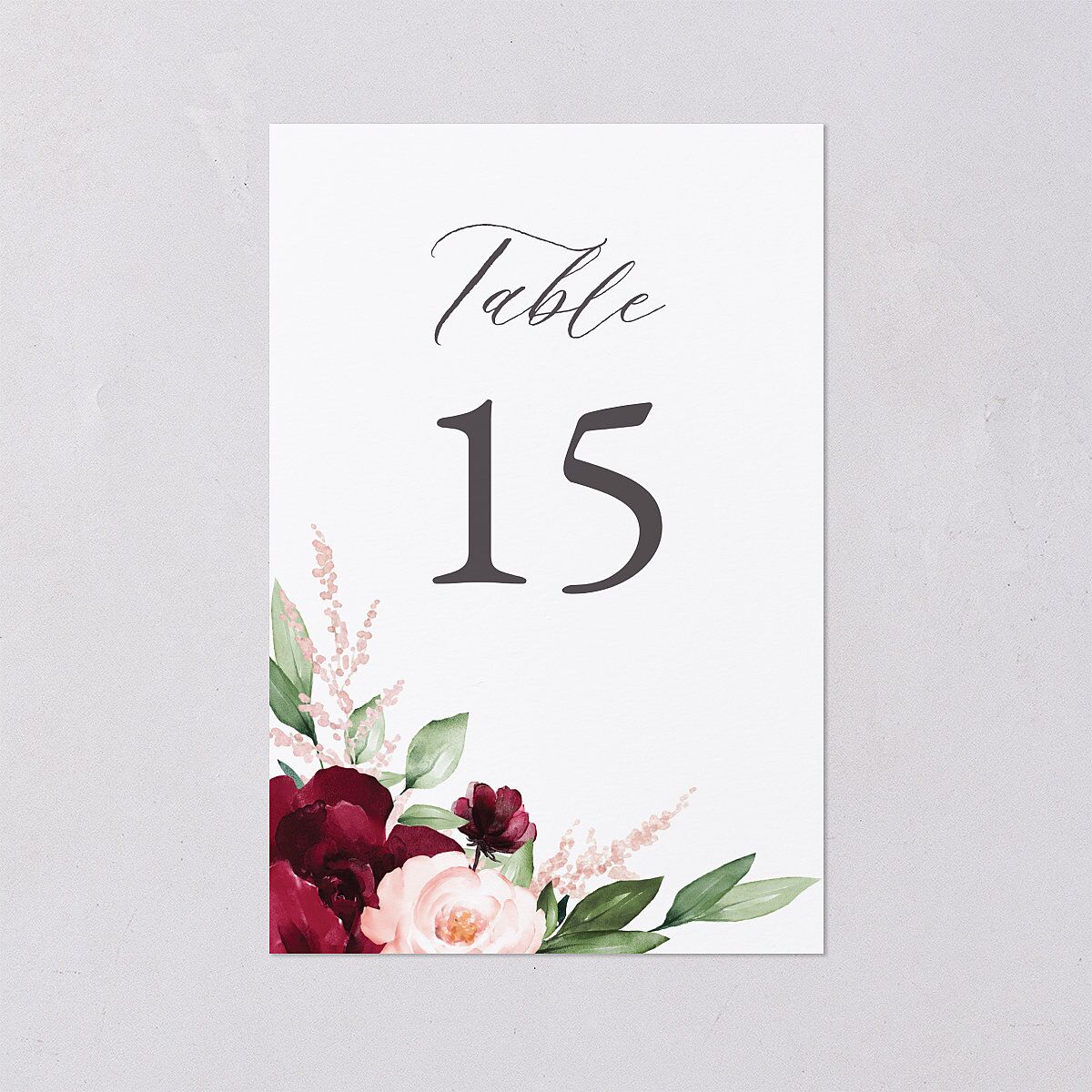 Beloved Floral Table Numbers — view 2