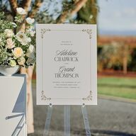 Old Money Standard Welcome Sign Medium Champagne Standard Indoor Foam Core M Welcome