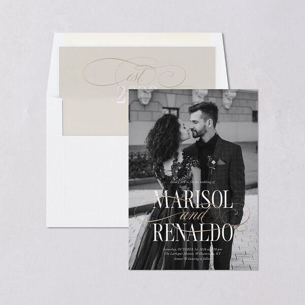 Polished Photo Foil Envelope Liners Pure White Standard
