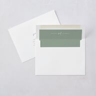 Our Date Photo Save the Date Cards Eucalyptus Signature smooth Blank No Standard