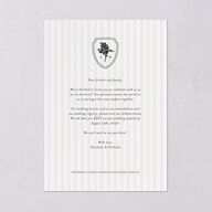 Old Money Botanical Wedding Invitations Pure White Signature Blank No Standard