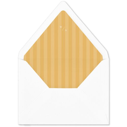 Botanical Citrus Garden Euro Envelope Liners Luxe Raw Sienna