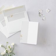 Baby's Breath Thank You Cards Gold Mist