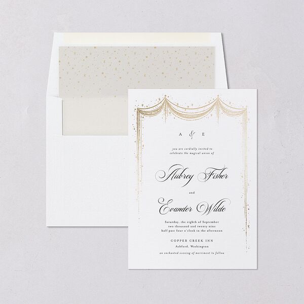 Fairytale Luxury Envelope Liners Pure White Standard