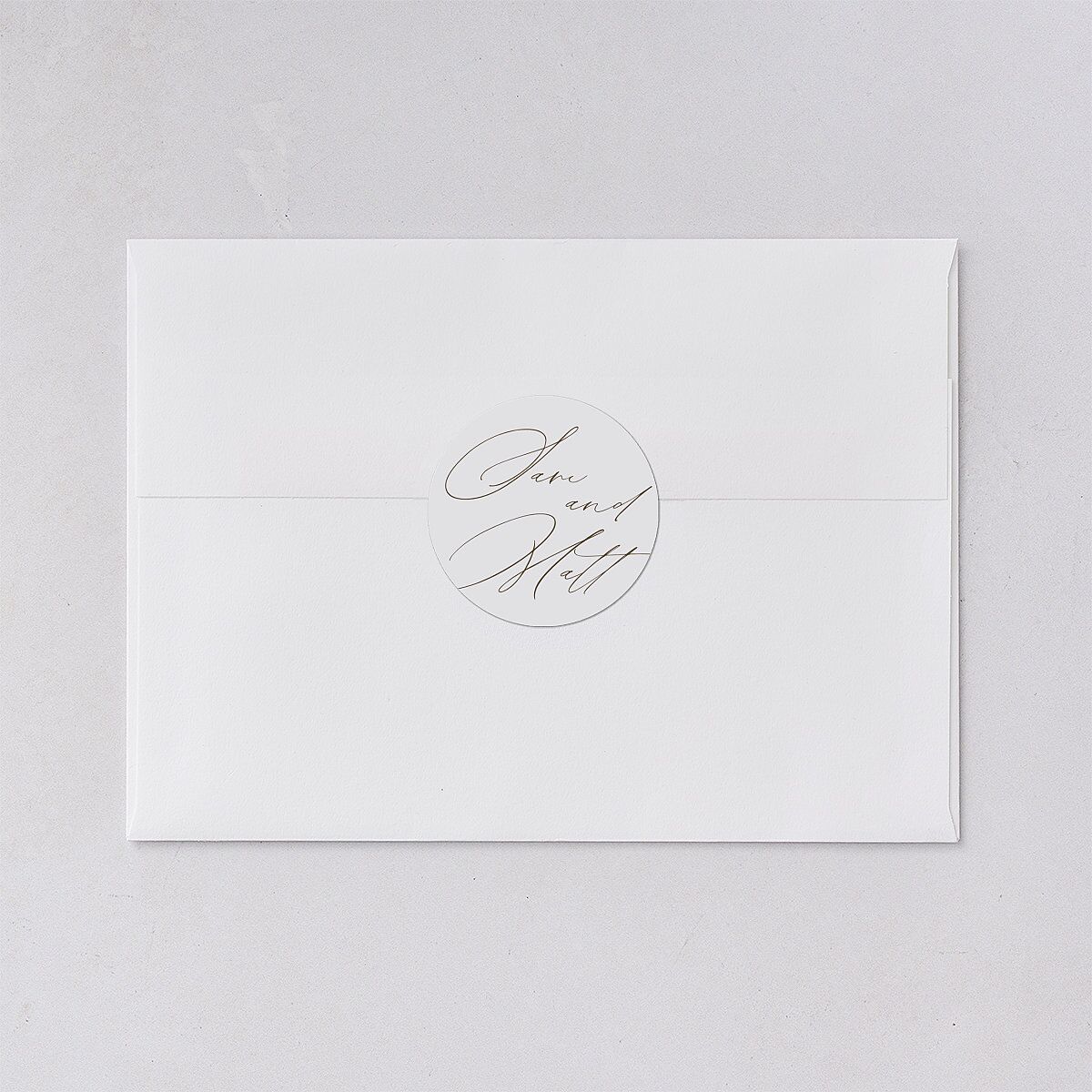 Rustic Branches Wedding Stickers Biscotti Sticker