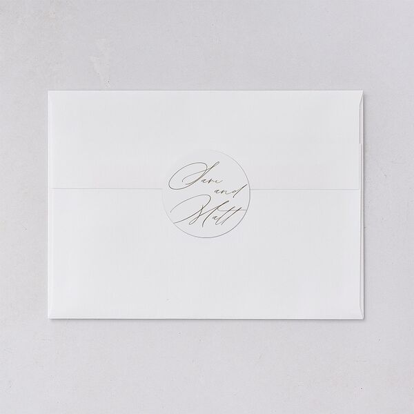 Rustic Branches Wedding Stickers Biscotti Sticker