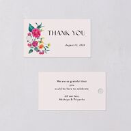 Ascending Garland Favor Gift Tags Peony Signature