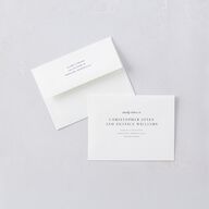 Elegant Lighthouse Save the Date Petite Cards Maritime Signature smooth Blank No Standard