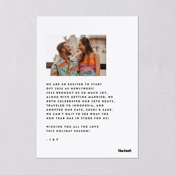 Big Cheers Holiday Cards Pure White Signature