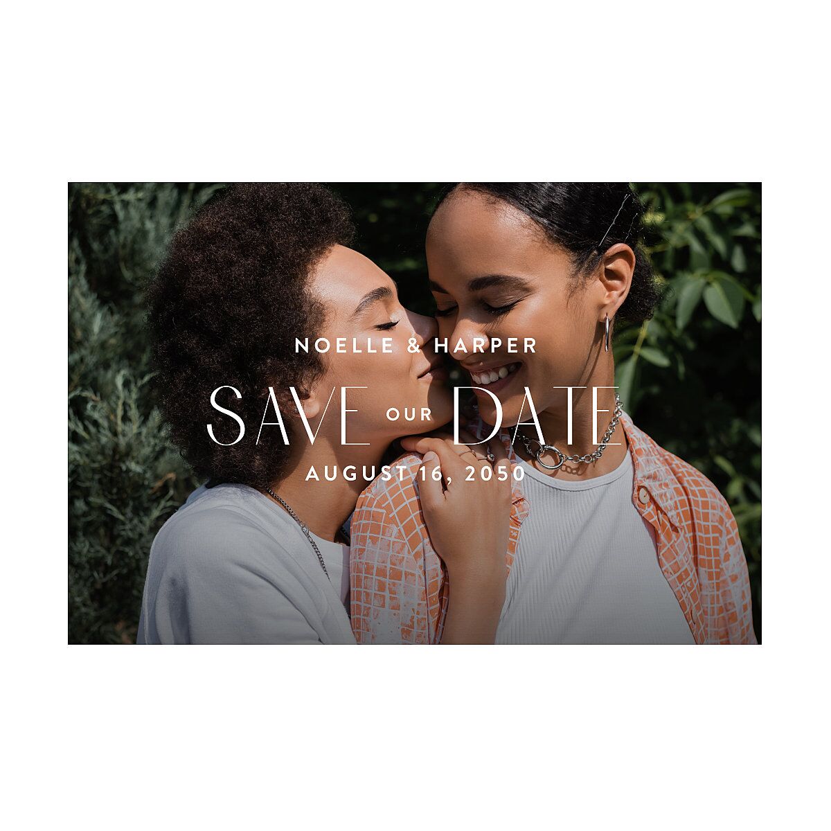 Vintage Nouveau Save The Date Postcards
