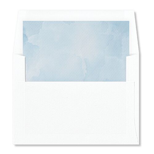 Gorgeous Greenery Envelope Liners Standard Ocean