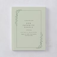 Dainty Frame Guest Books Thyme