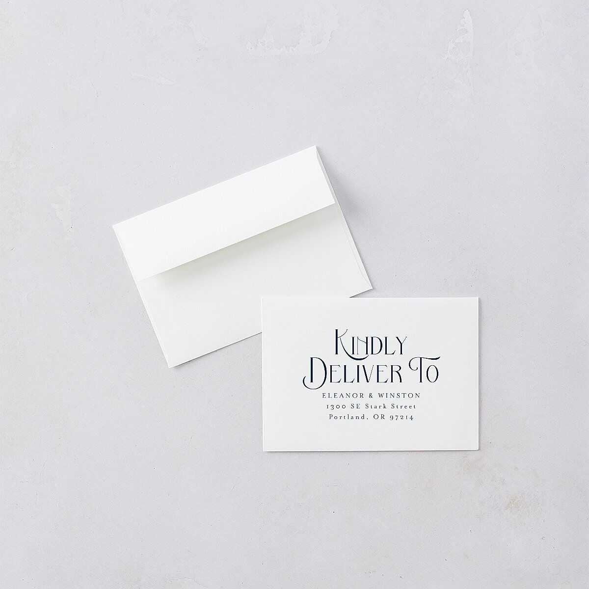 Be Our Guest Wedding Response Cards Gold Navy Signature Standard