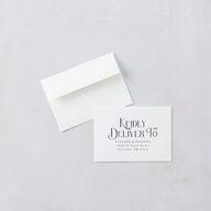 Be Our Guest Wedding Response Cards Gold Navy Signature Standard