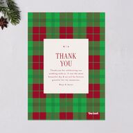 First Christmas Photo Gallery Holiday Cards Jewel Red Signature Blank Standard