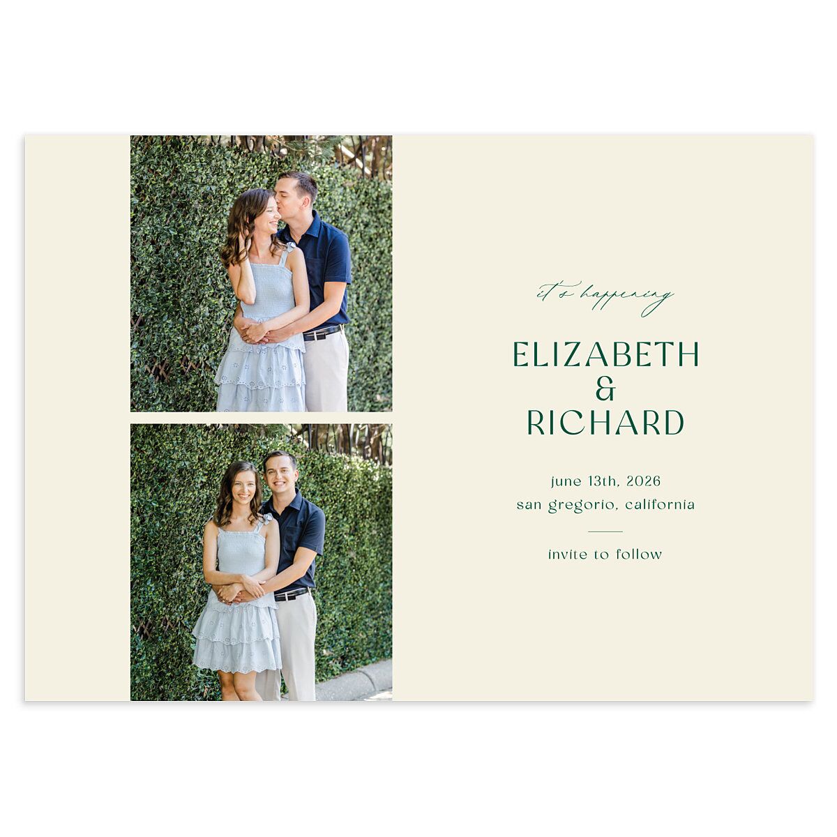 Woodland Whimsy Save the Date Cards