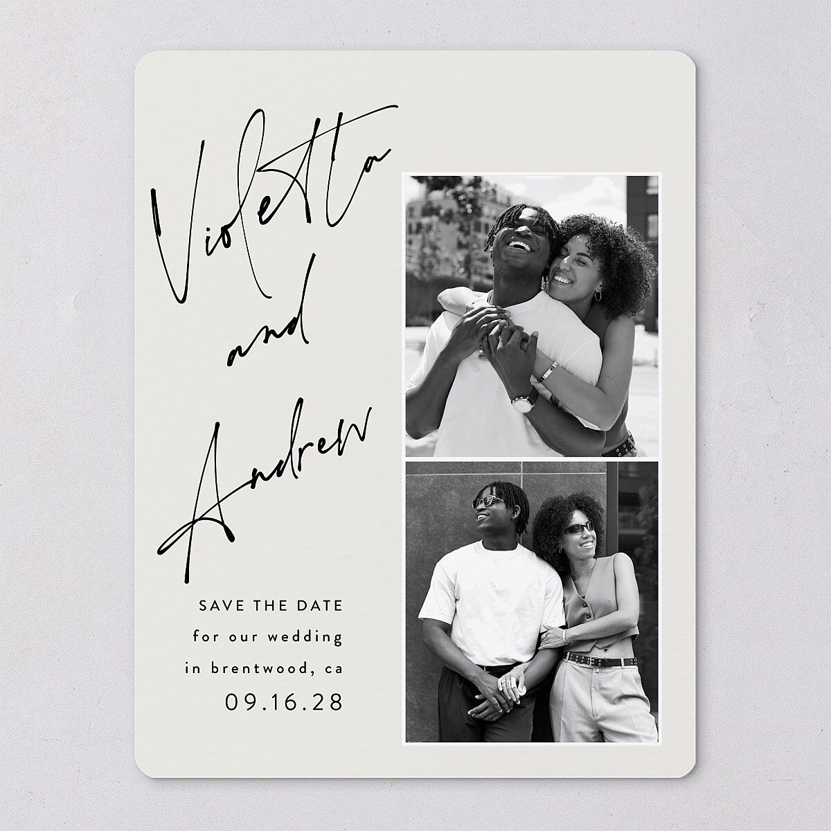 Signed Save The Date Magnets — view 6