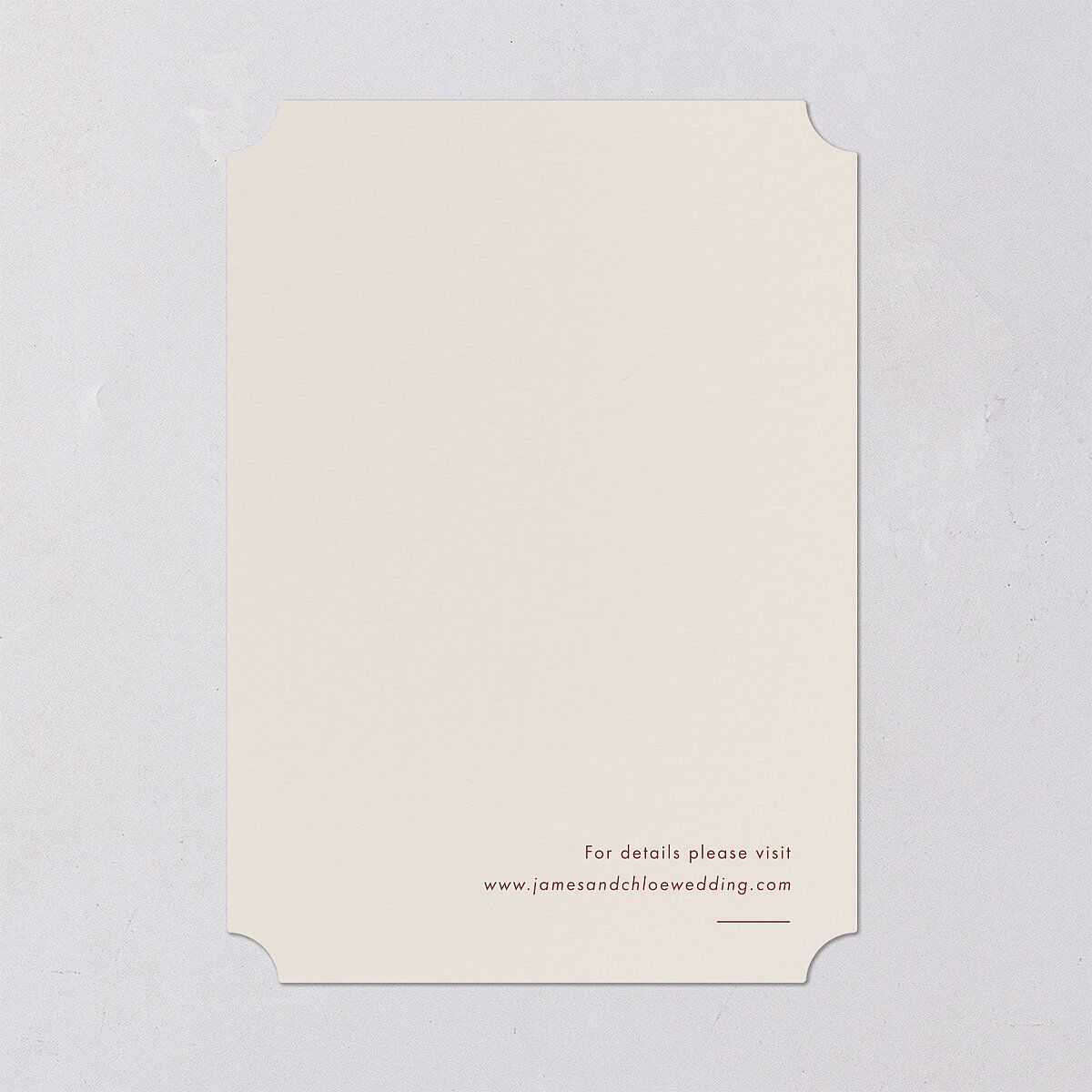 Simple Script Save The Date Cards Vintage Pink Signature smooth Blank No