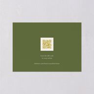 Medieval Renaissance Wedding Response Cards Moss Signature Standard