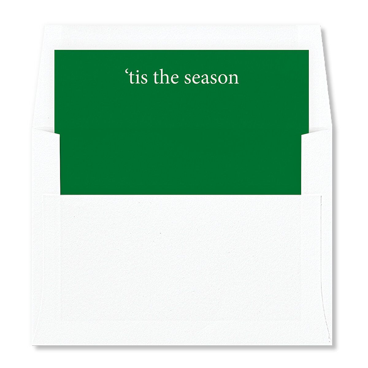 Dainty Bow Holiday Envelope Liners