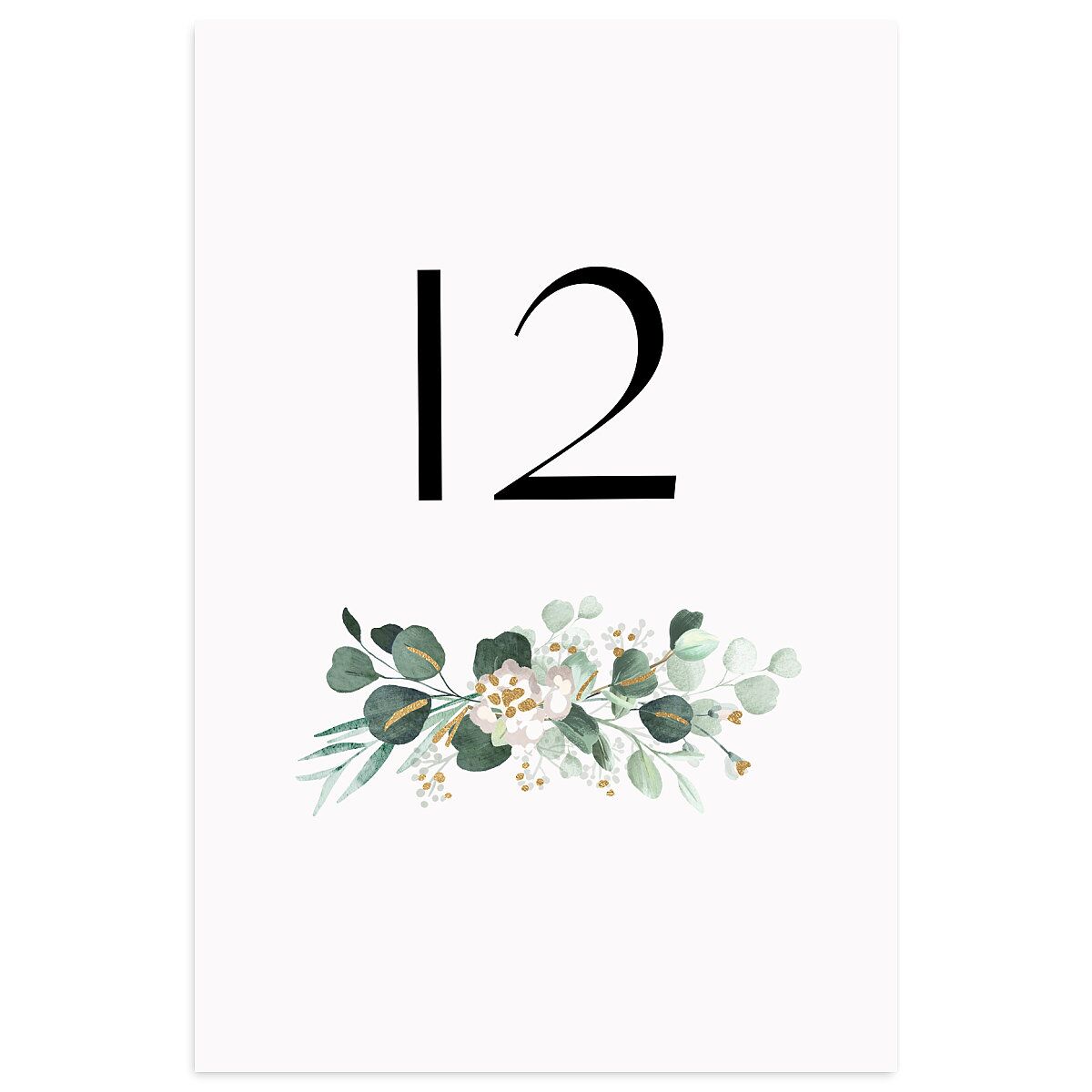 Timeless Hoop Table Numbers