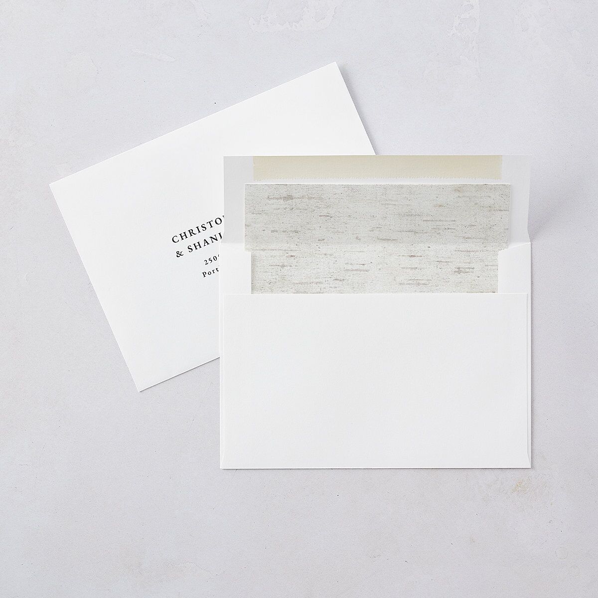 Rustic Botanical Standard Envelope Liners Standard Thyme Liner