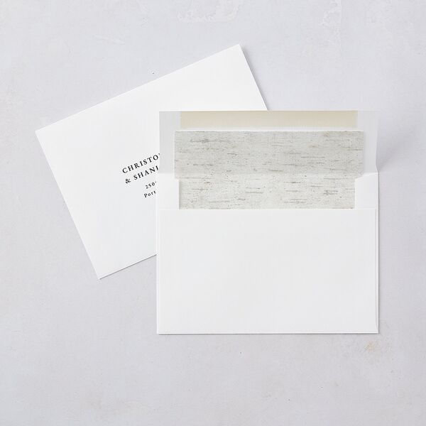 Rustic Botanical Standard Envelope Liners Standard Thyme Liner