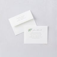 Painted Winery Thank You Cards Green Apple