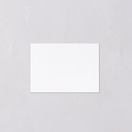 Nothing Fancy QR Code RSVP Cards Pure White Signature Standard