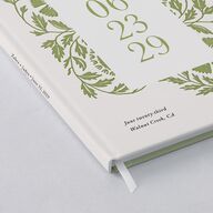 Block Print Guest Books Meadow