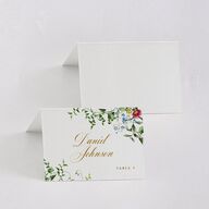 Opulent Garden Place Cards Scottish Green Signature