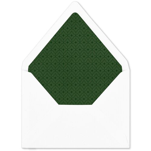Gothic Gate Euro Envelope Liners Green Apple Luxe