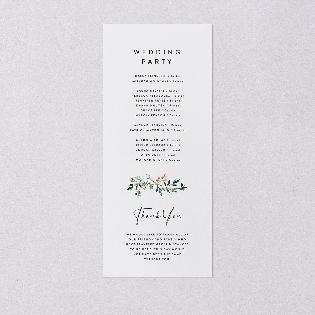 Rustic Arch Wedding Programs Forest Signature