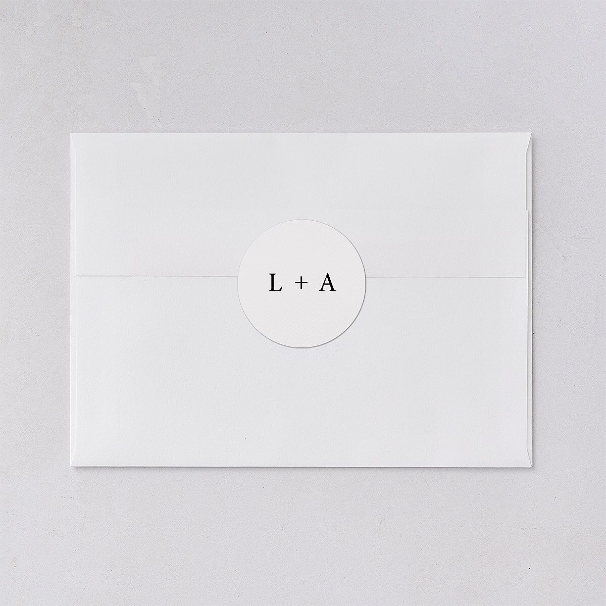 Natural Palette Wedding Stickers Pure White Circle